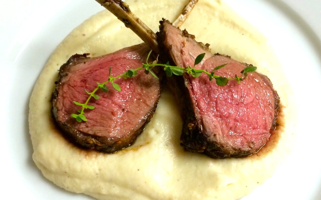 Australian Rack of Lamb with Celeriac Root Puree