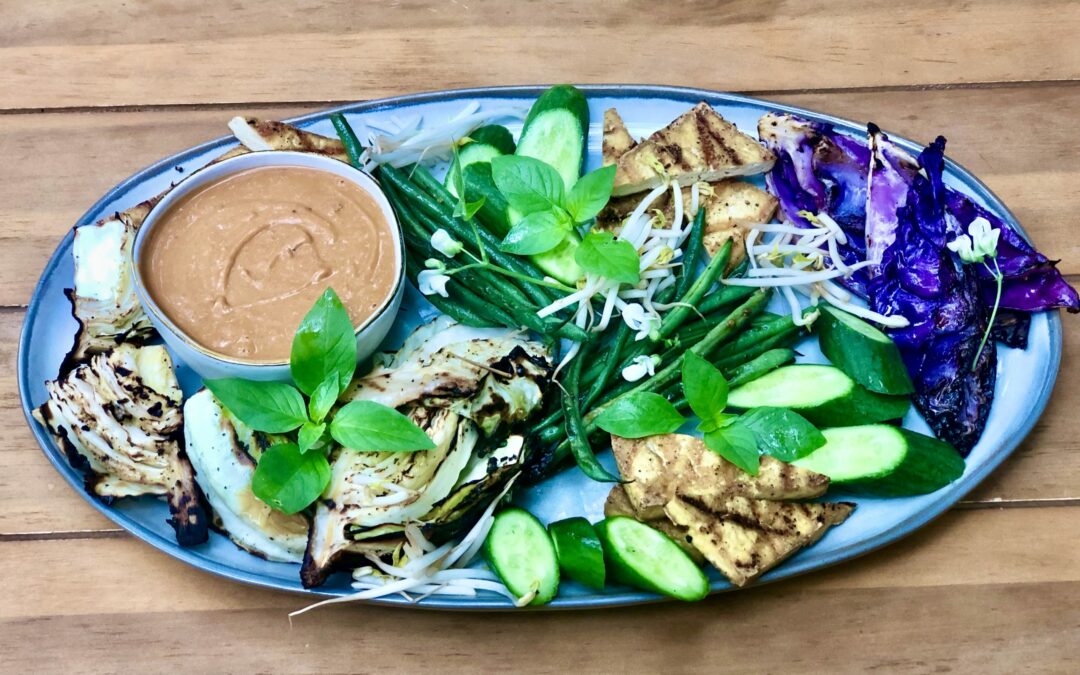 Indonesian Grilled Gado Gado