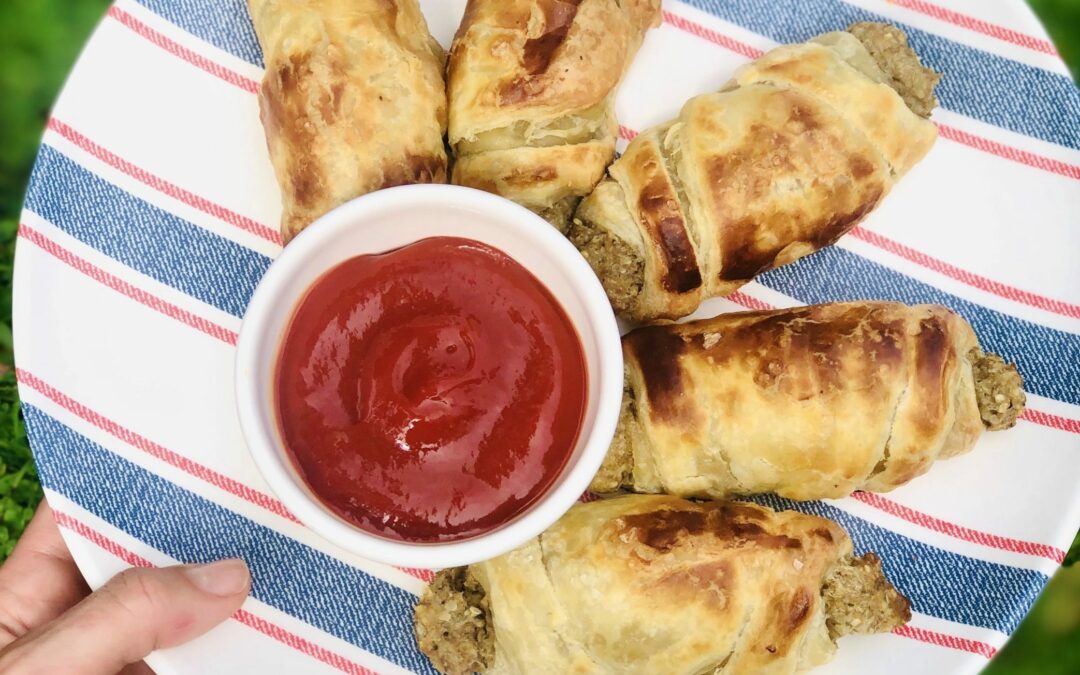 Australian Vegetarian Sausage Rolls