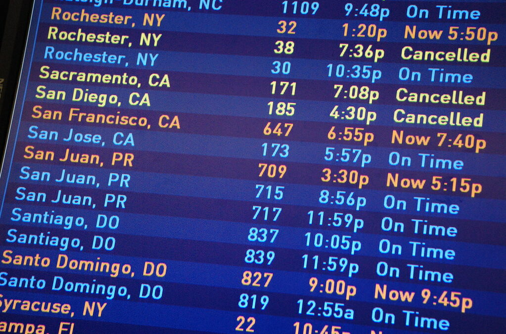 5 Tips for Winter Weather Flight Delays and Cancellations