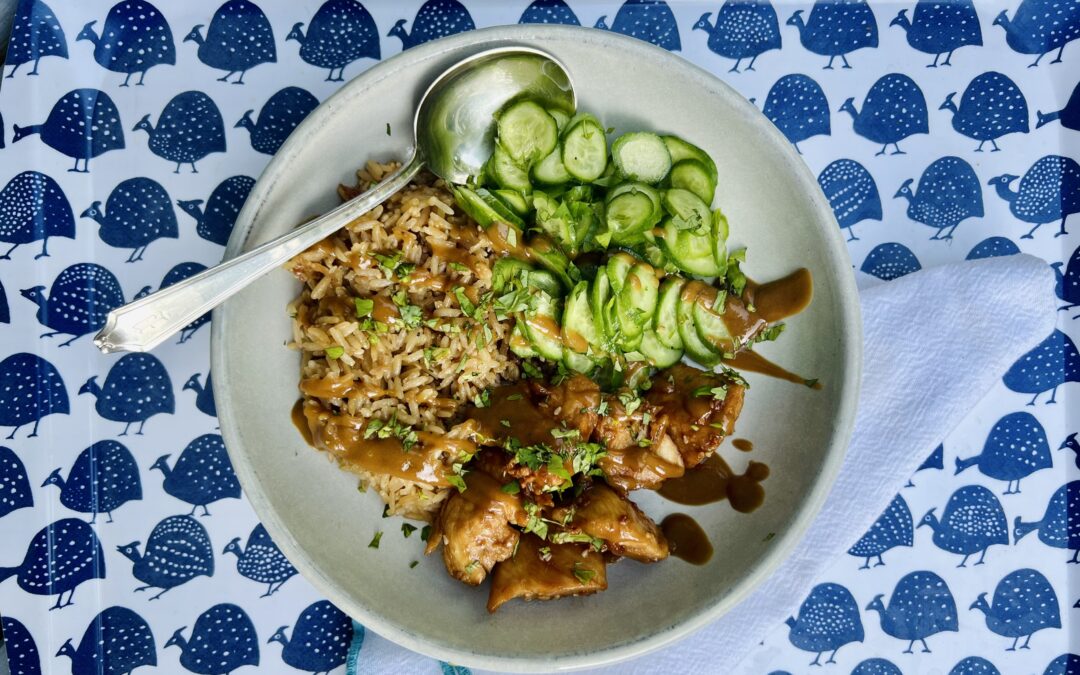 Coconut Sesame Rice Bowls