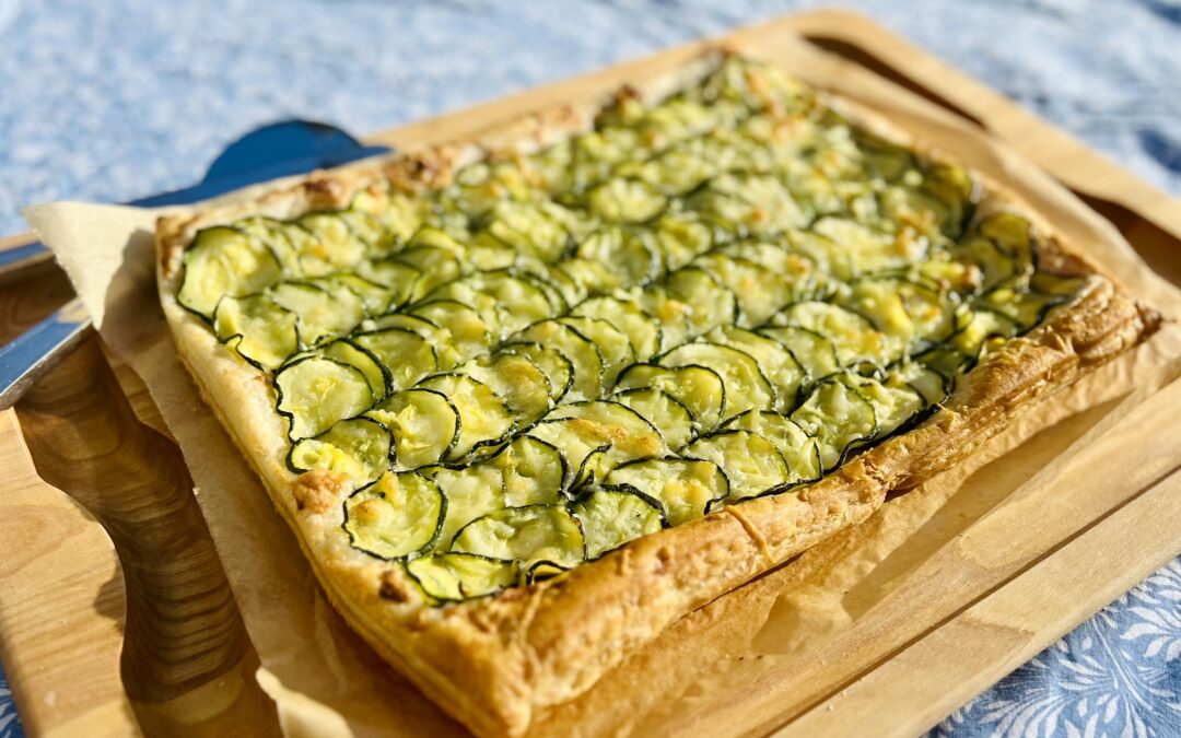 Parmesan Zucchini Galette