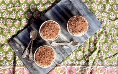 Oat Chia Tiramisu Pudding 