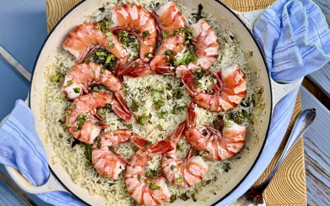 Provençal Shrimp and Rice